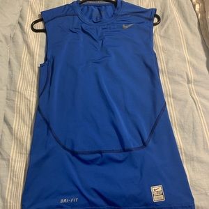 Nike compression dri-fit blue medium